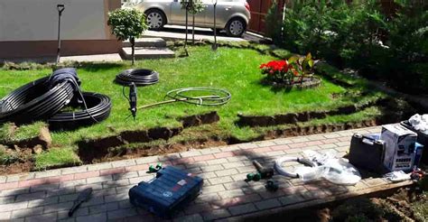 Öntözőrendszer telepítése