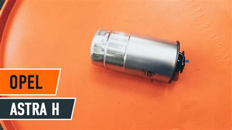 Üzemanyag-szűrő cseréje