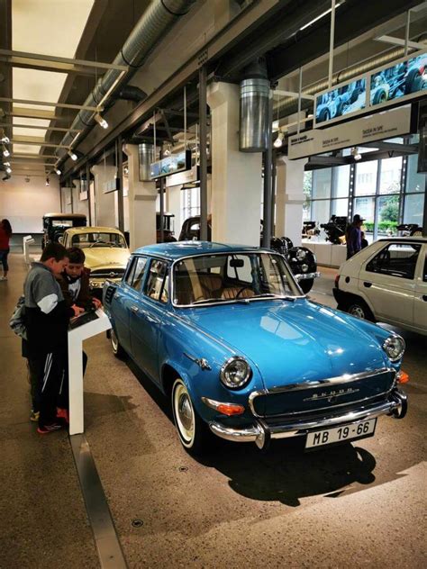 Škoda Múzeum belső tere