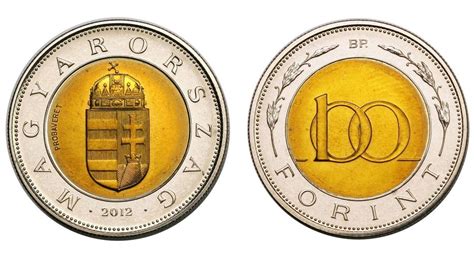 100 forintos érme gumi profilmélység