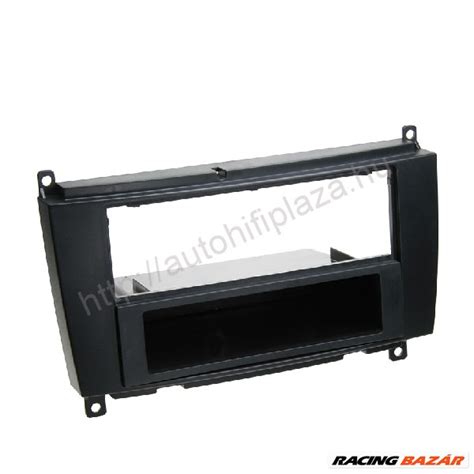 2 DIN autórádió beépítő keret fiókkal