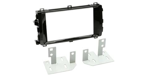 2 DIN keret Skoda Fabiához