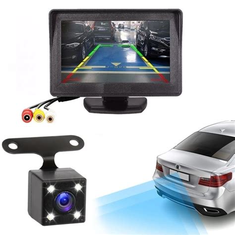 4.3 colos tolatókamera monitor