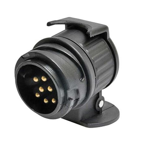 7 és 13 pólusú csatlakozók