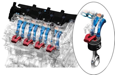 A töltetcsere csatornák kialakítása a hengerfejben
