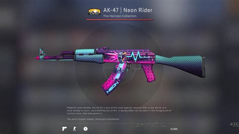 AK-47 Neon Rider skin