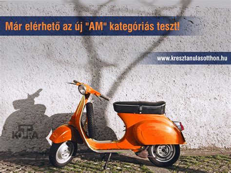 AM kategóriás robogó