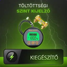 Akkumulátor töltöttségi szint