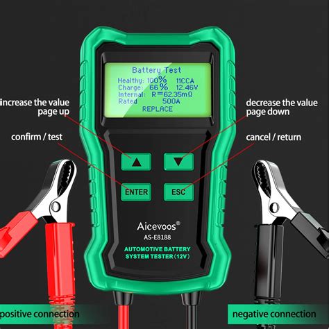 Akkumulátor tesztelő