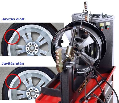 Alufelni javítás folyamata