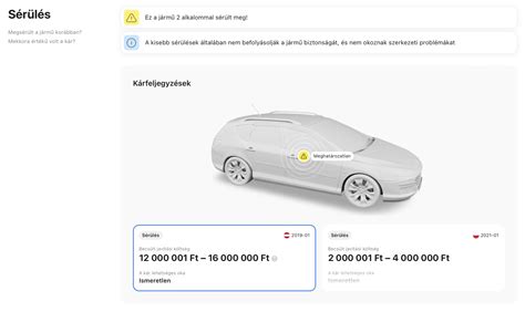 Alvázszám helyei az autóban