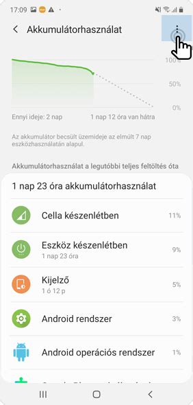 Android akkumulátor optimalizálás