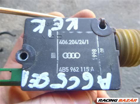 Audi A6 központi zár rendszerének áttekintése