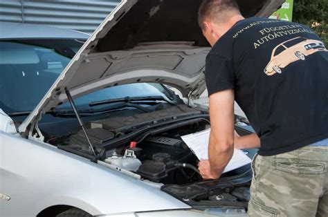 Autó átvizsgálása