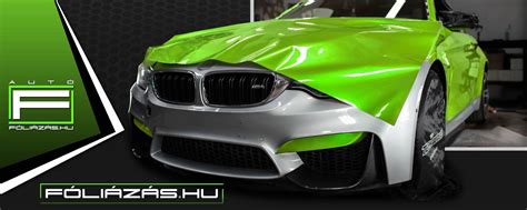 Autó fóliázás folyamatban