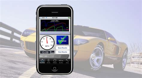 Autó gyorsulásmérés