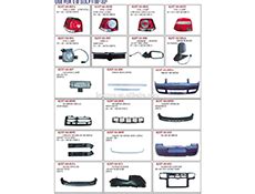 Autó karosszéria elemei