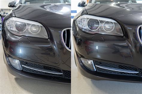 Autó polírozás előtte utána