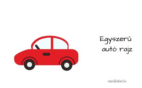 Autó rajz segédvonalakkal