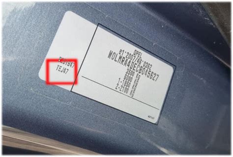 Autó színkód keresése