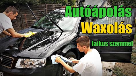 Autó waxolás