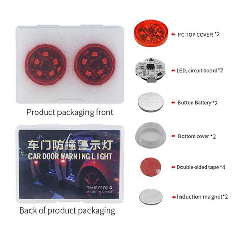 Autóajtó LED világítással