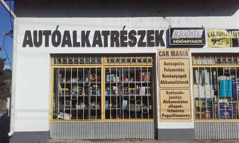 Autóalkatrész üzlet