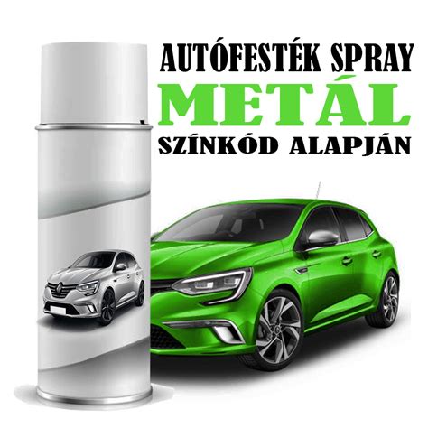 Autófesték spray