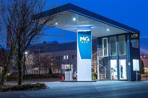 Autógáz töltőállomás