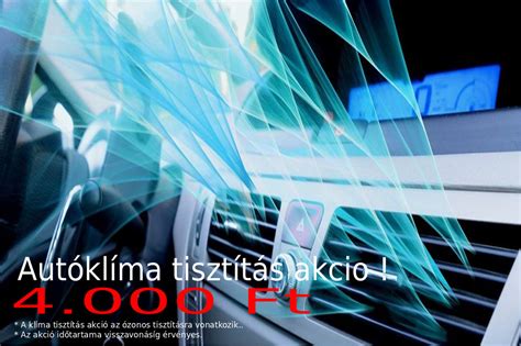 Autóklíma tisztítás folyamata