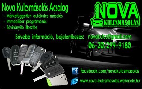 Autókulcs programozása