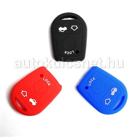 Autókulcs szilikon tokban