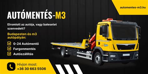 Autómentés az M3-as autópályán