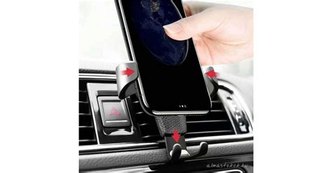 Autós telefontartó használata
