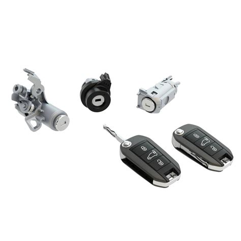 Autózár alkatrészei