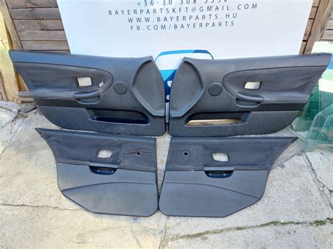 BMW E36 ajtókárpit szövet rögzítése