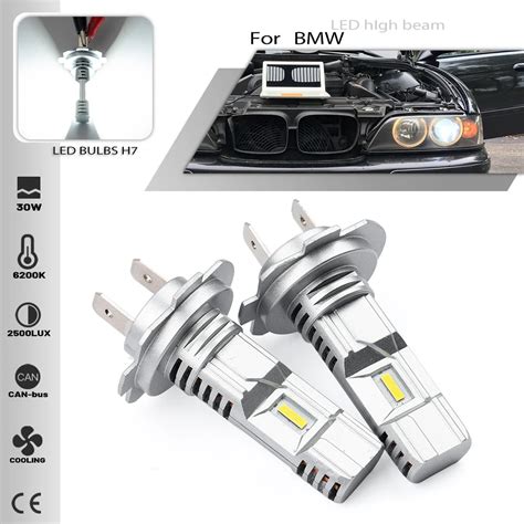 BMW E46 H7 LED Izzó Adapter