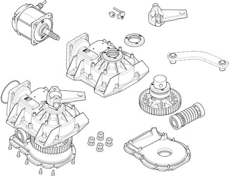 BMW E60 lendkerék robbantott ábra
