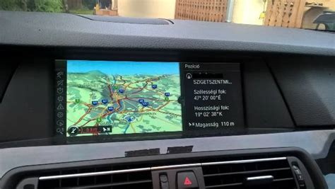 BMW térképfrissítés