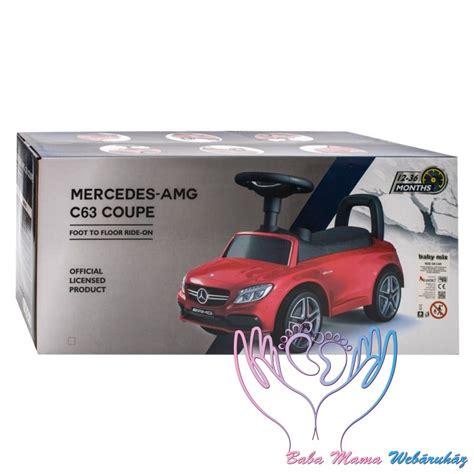 Baby Mix tolókaros Mercedes bébitaxi részletei