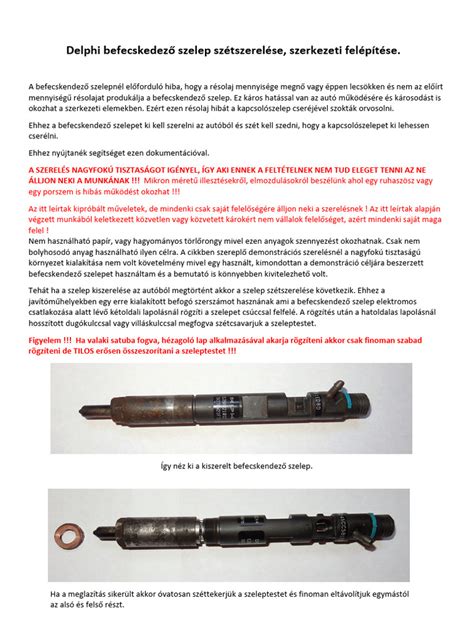 Befecskendezo szelep elhelyezkedese egy motorban