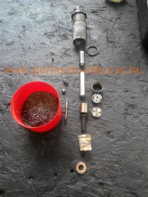 Berohadt porlasztó eltávolítása