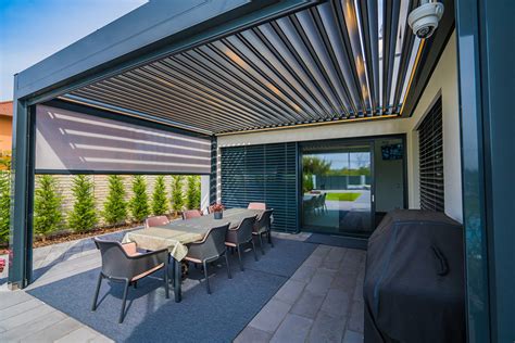 Bioklimatikus pergola működése