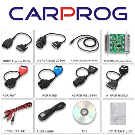 CarProg V10.93 eszköz