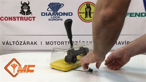 Construct váltózár