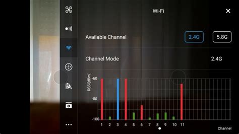 DJI Spark FCC módban: csak 11 csatorna látható