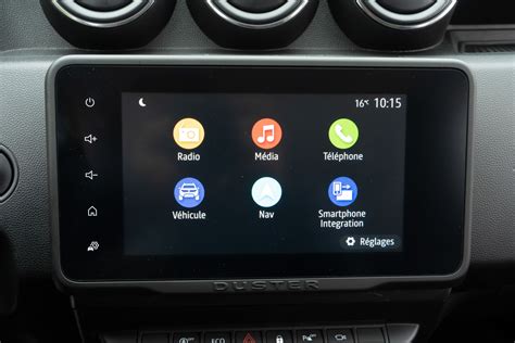 Dacia Duster Multimédia