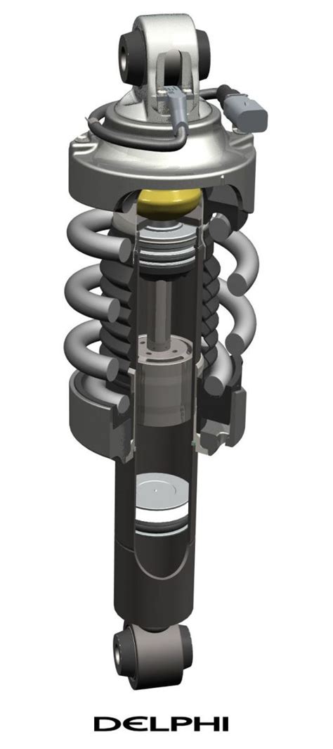 Delphi MegneRide lengéscsillapító metszet