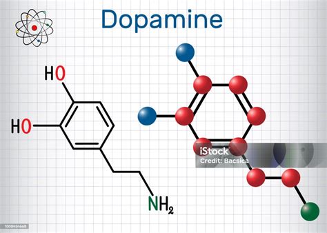 Dopamin molekula