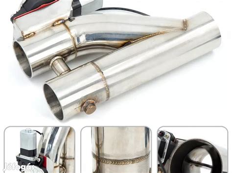 Dupla bilincses kipufogó összekötő